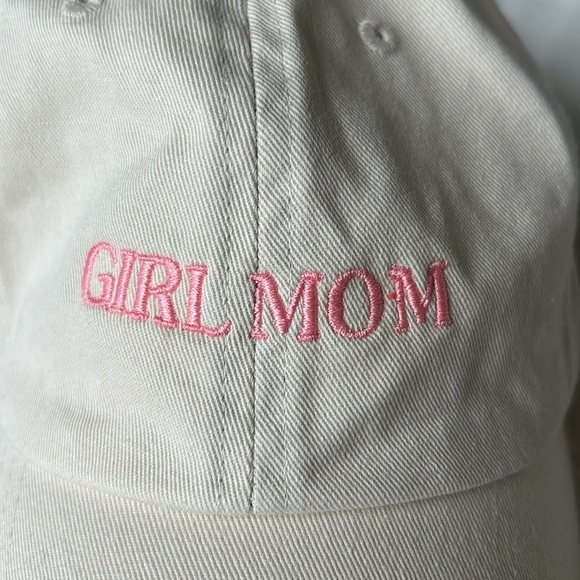 GIRL MOM custom embroidered New Era Hat - Picture 3 of 4